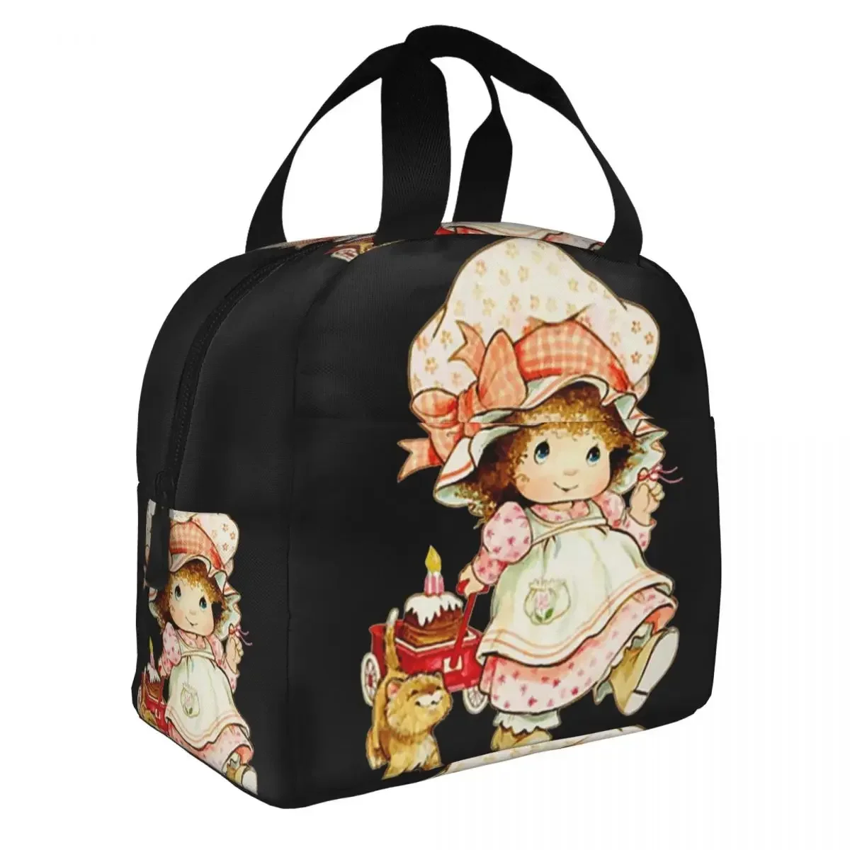 Cartoon Anime Manga Sarah Kay Insulated Lunch Bags for Women Portable Thermal Cooler Food Lunch Box School