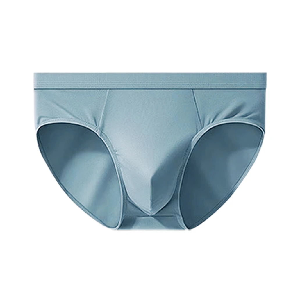 

Breathable Soft Briefs Mid-Waist Briefs Blue Green Breathable Panties Classic Style Easy Care Elastic Waistband