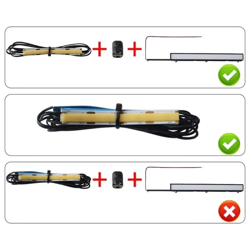 شرائح LED عالية الكثافة الطبيعة الدافئة الباردة أبيض مرنة الشريط الخطي LED إكسسوارات استهلاك الطاقة المنخفضة K1KF