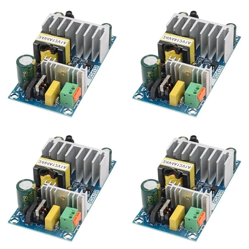 Smart Portable 4X AC-DC 24V 4A / 12V 1A Switching Power Supply Board Circuit Module Switching Power Supply Module