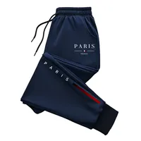 2025 New Arrival Men's Casual Sweatpants Urban Fashion Paris Printed Trousers All Season Daily Sports Fitness Jogging Pants