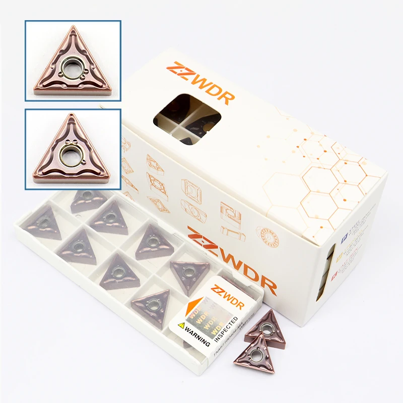 Cnc Carbide Inserts para ma Turning Tool Ferramenta de Corte Tornos Tnmg Plate Cutter Original Tnmg160404 Aço Inoxidável