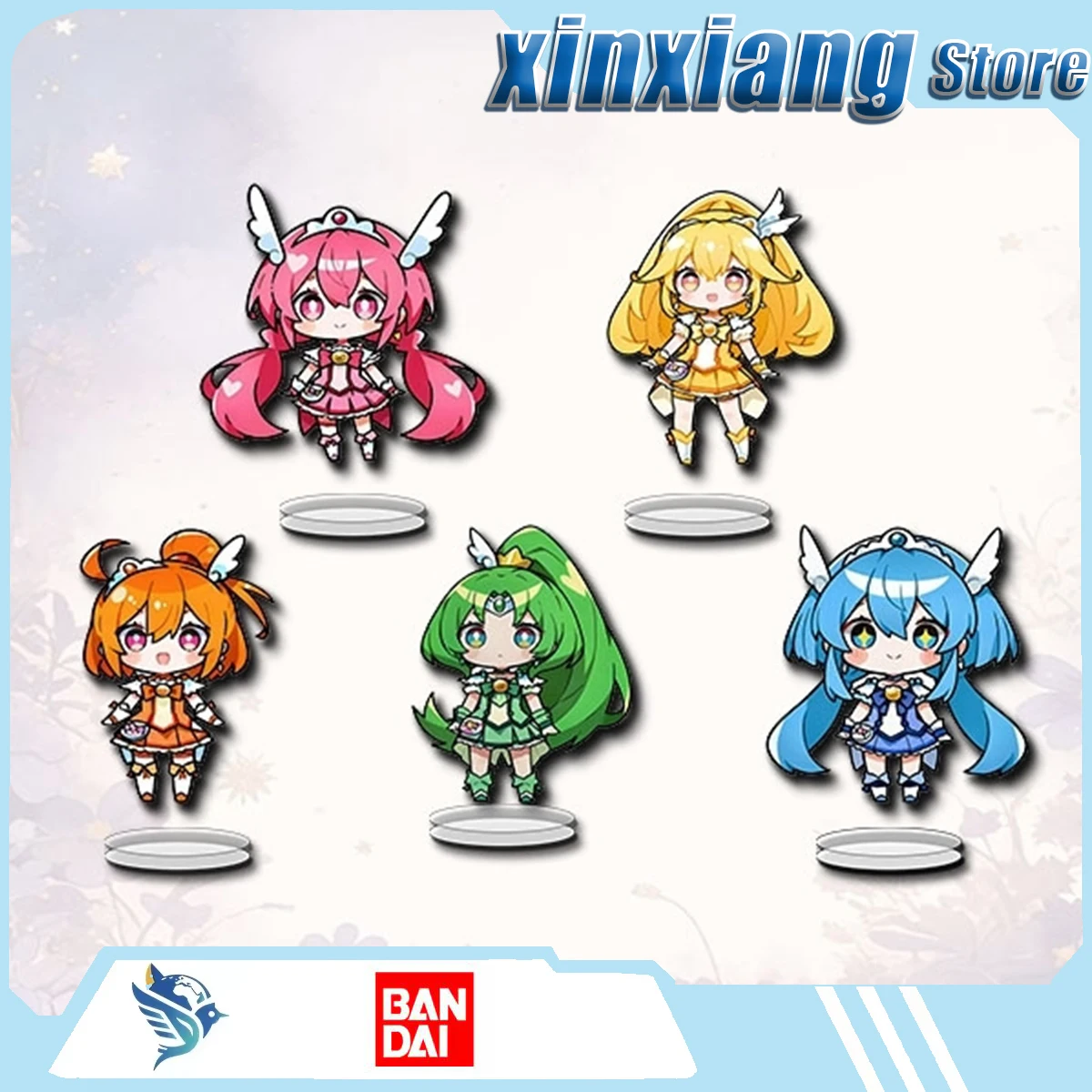 

Bandai Pretty Cure standing sign Decorative items High level of appearance, cute acrylic accessories desktop ornament gifts