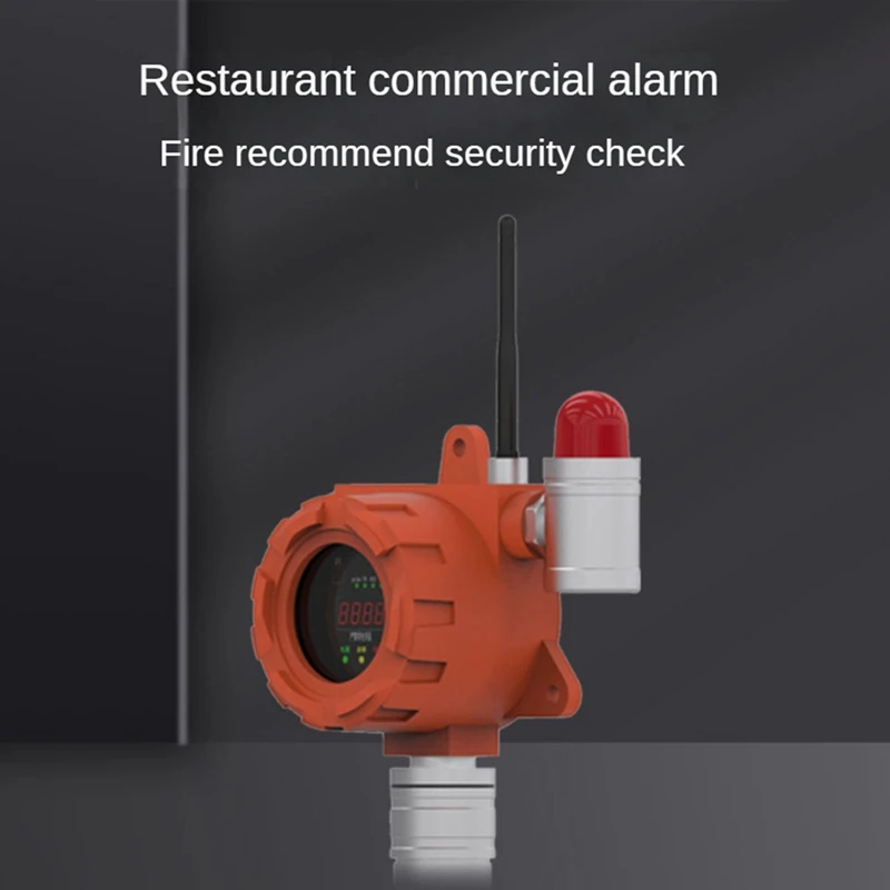 SNDWAY-Detector de Gás Combustível à Prova de Explosão, Pode Suportar Transmissão de Rede 4G, Instrumentos de Instalação All-In-One