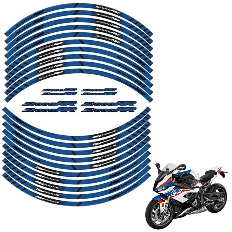 

For BMW S1000RR Motorcycle Parts Contour Wheel Decoration Decal Sticker - D