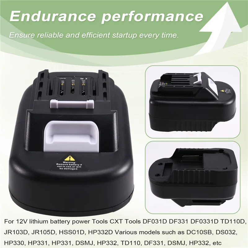 

【24 Hours Sale】Adapter Convert For 18V To 12V For 18V Battery Convert To For 12V Batteries Power Tool