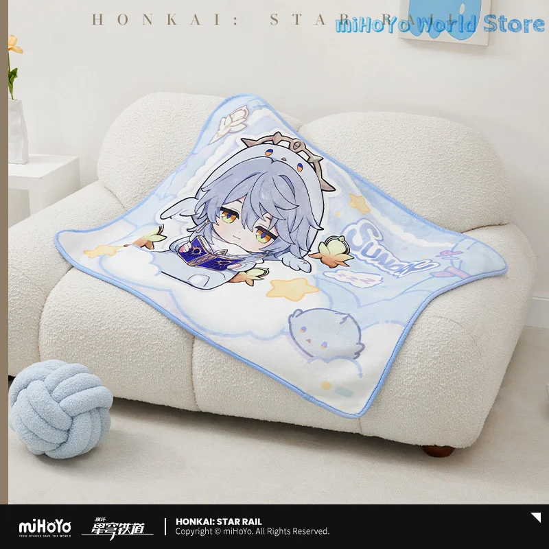 

Danheng Jingyuan Blanket Honkai Star Rail Blanket Original Blade Sunday Blanket Doujin Q version Cosplay Birthday Gifts