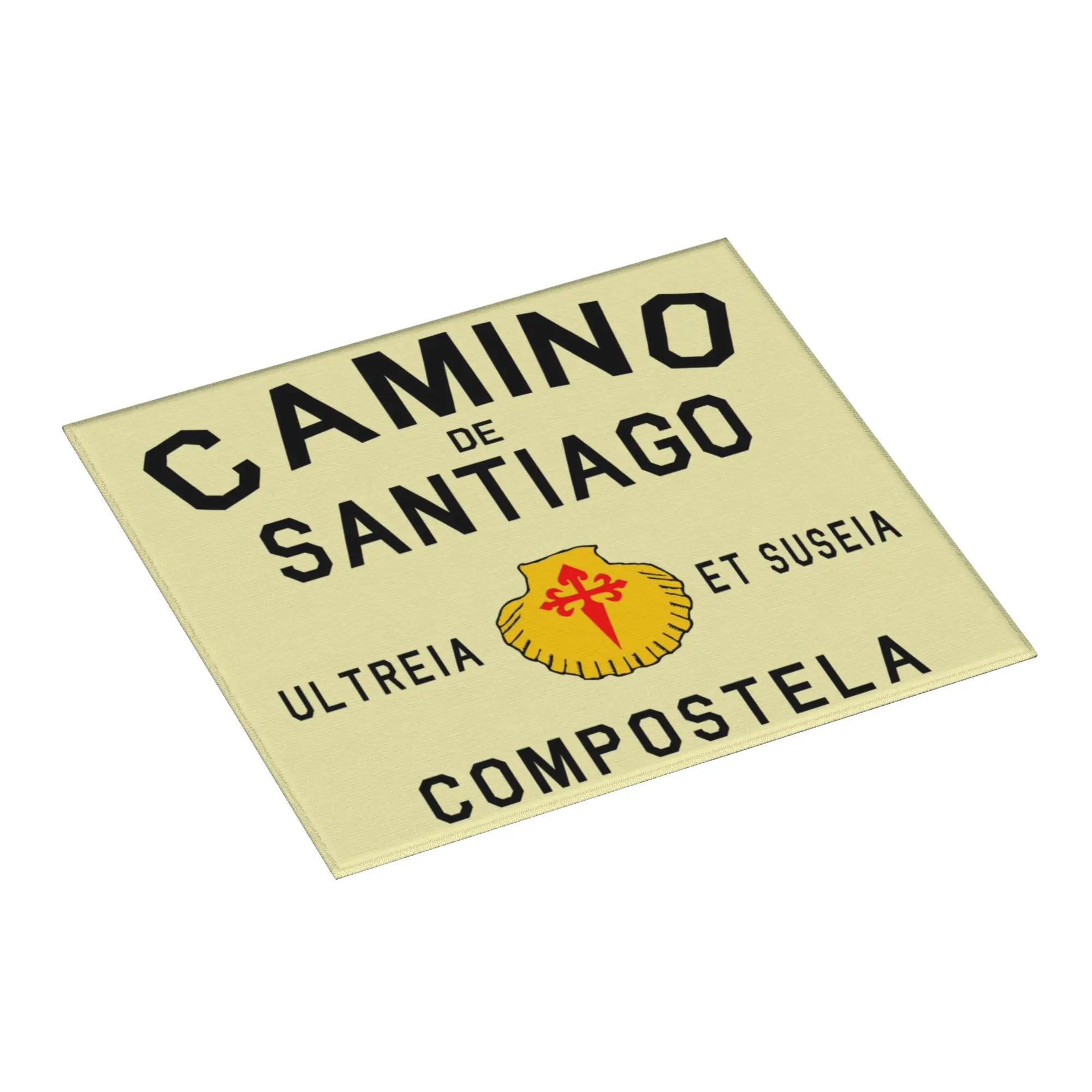 Drying Mat For Kitchen Buen Camino De Santiago Barware Tableware Oil Proof Compostela Peregrino Washable Kitchen Sink Drying Pad