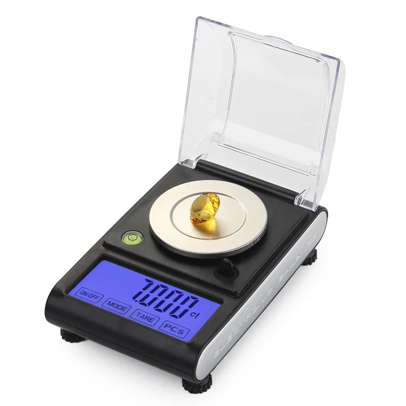 5pcs One Thousandth Electronic Scale 0.001g Jewelry Medicine Powder Jewelry Scale Electronic Scale Carat Scale