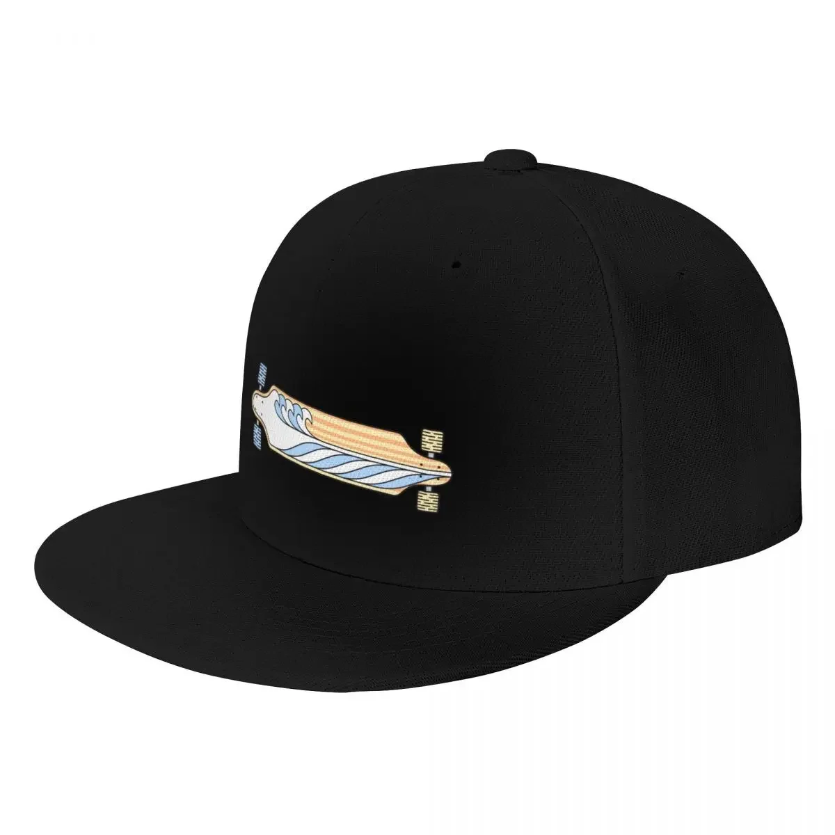 Longboard SummerCap Baseball Cap black Military Cap Man Women Men's