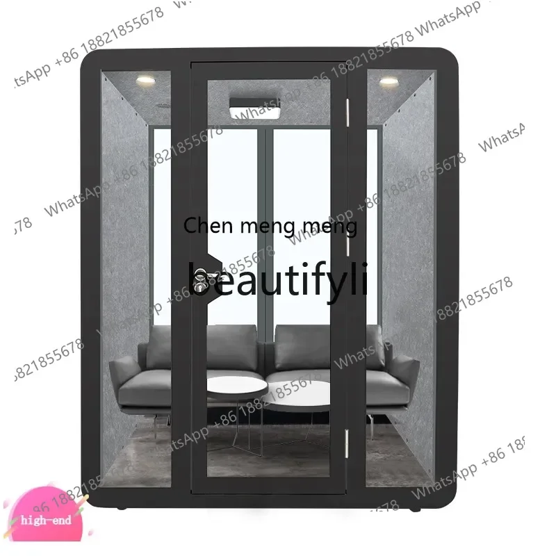 cn8617 ss Soundproof room home mobile piano room warehouse disassembly recording studio indoor glass sleep mute cabin