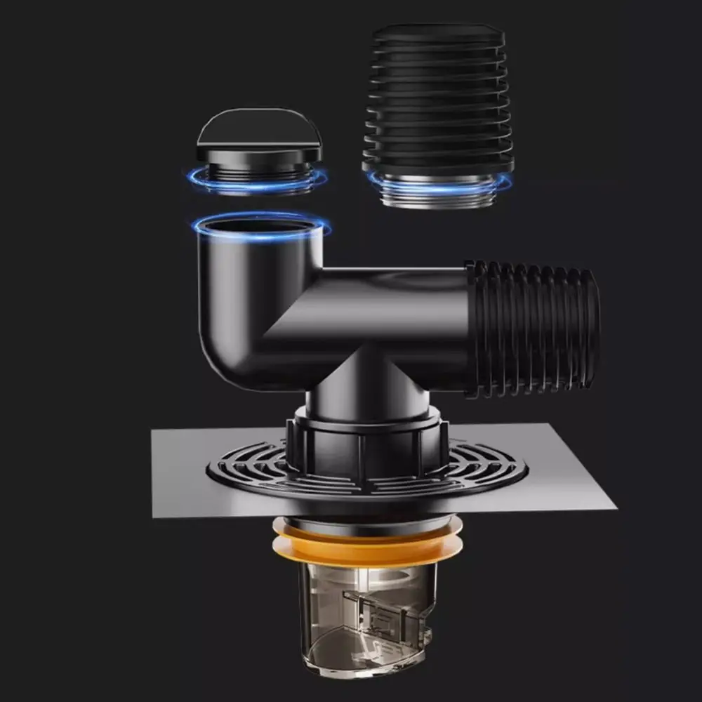 

Быстрый дренаж, защита от запаха, слив в пол, силиконовое кольцо, контроль насекомых, сливная труба для стиральной машины, фильтр для предотвращения запаха, сетка