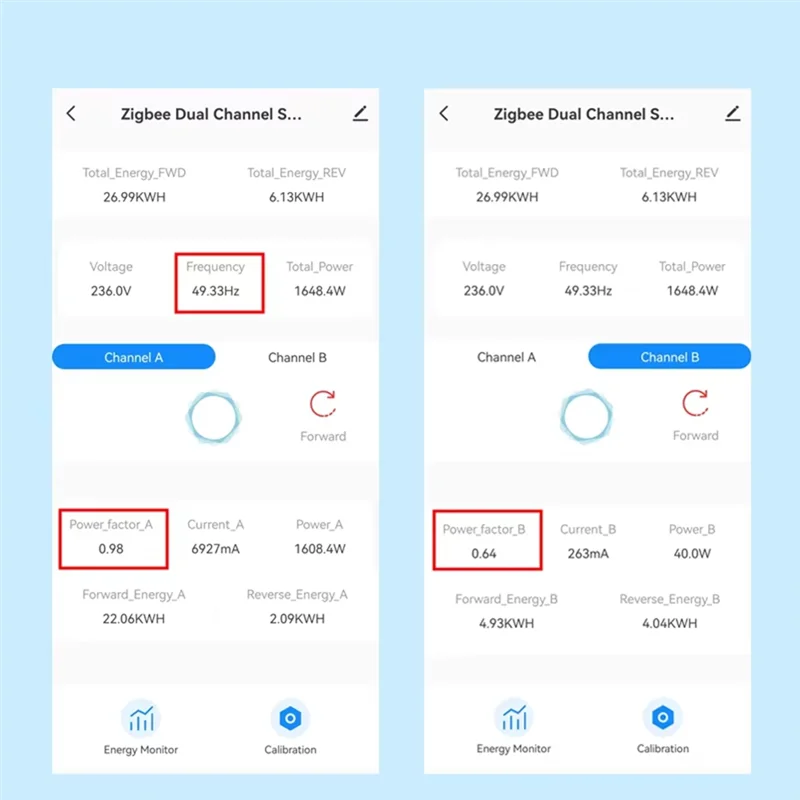 Tuya Smart Life Wi-Fi энергетический монитор двунаправленный 1-канальный с зажимом CT App Monitor-AT64