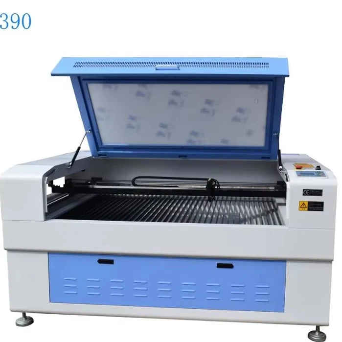 1390 Macchina per incisione laser Co2 80w 100w 130w 150w Macchina per il taglio della pelle del tessuto acrilico del legno