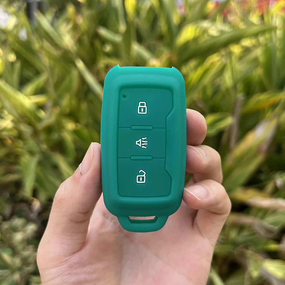 Rubber Key Protective Skin Set Case Cover For Chery Jetour X70 X90 X95 Plus 2020 2021 2022 Remote Holder Keychain Accessories