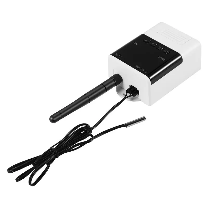 

Wireless Wifi Temperature Controller Thermostat AC110-220V DTC1201 NTC Sensor Digital Display APP Control For Smart Home-[Qahk]