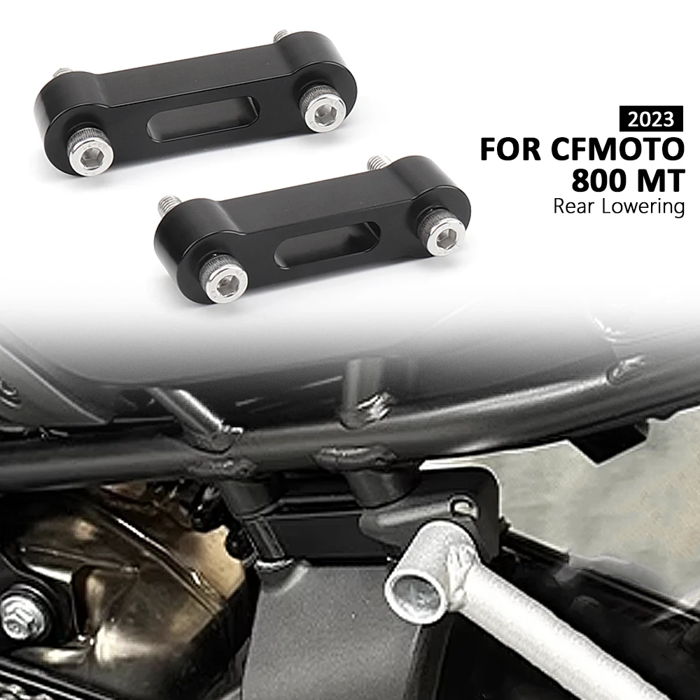 

For CFMOTO 800MT 800mt 800 MT 2023 Rear Passenger Foot Rests Pedal Bracket Lowering 20mm Motorcycle Accessories Aluminum