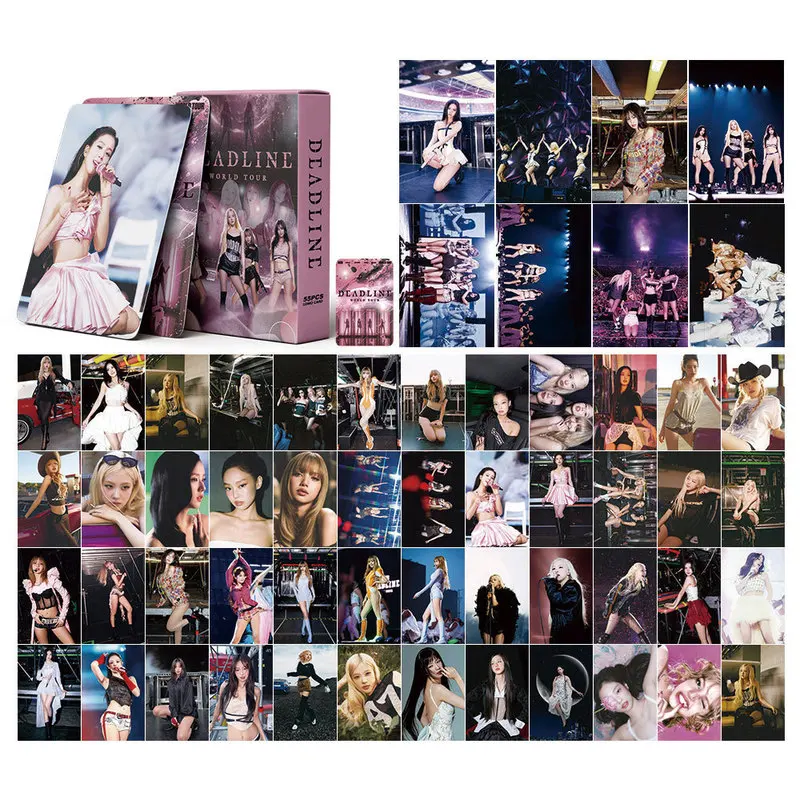 Kpop BPMini truck 2025World TourDeadLinePeripheral photo cardsJENNIESupportROSECard