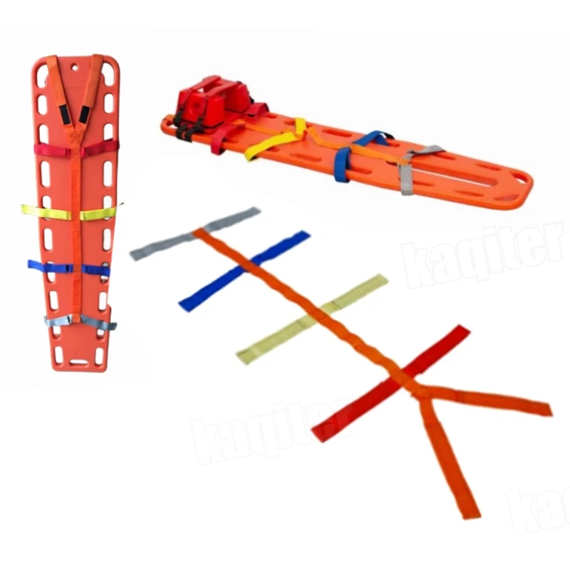 Safety Immobilization Spinal Fixation for Spine Board EMS Adjustable Surgical Spine Board Device First Aid Band Spider Strap