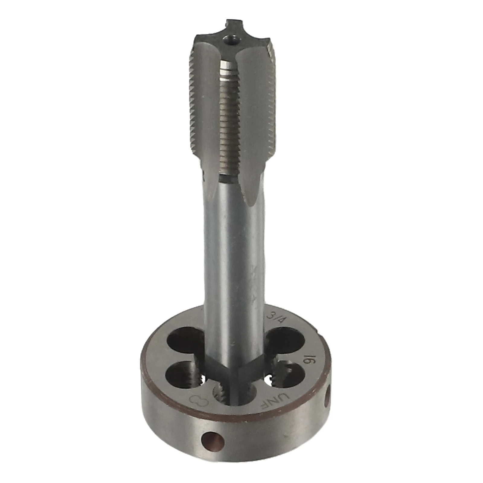 

3/4-16 UNF Tap and Die Set HSS 1.58mm Pitch High-Speed Steel Threader for Metal and Plastic Right Hand 3/4 Inch TPI 16 Tool