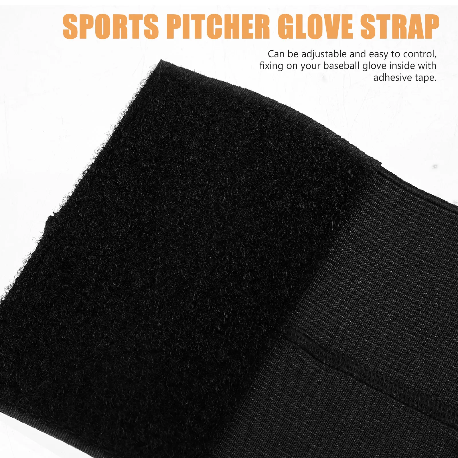 

Регулируемый ремень для бейсбольной перчатки, многоразовая крепежная лента с улучшенной адгезией для хранения перчаток для софтбола, противоскользящая, для занятий спортом