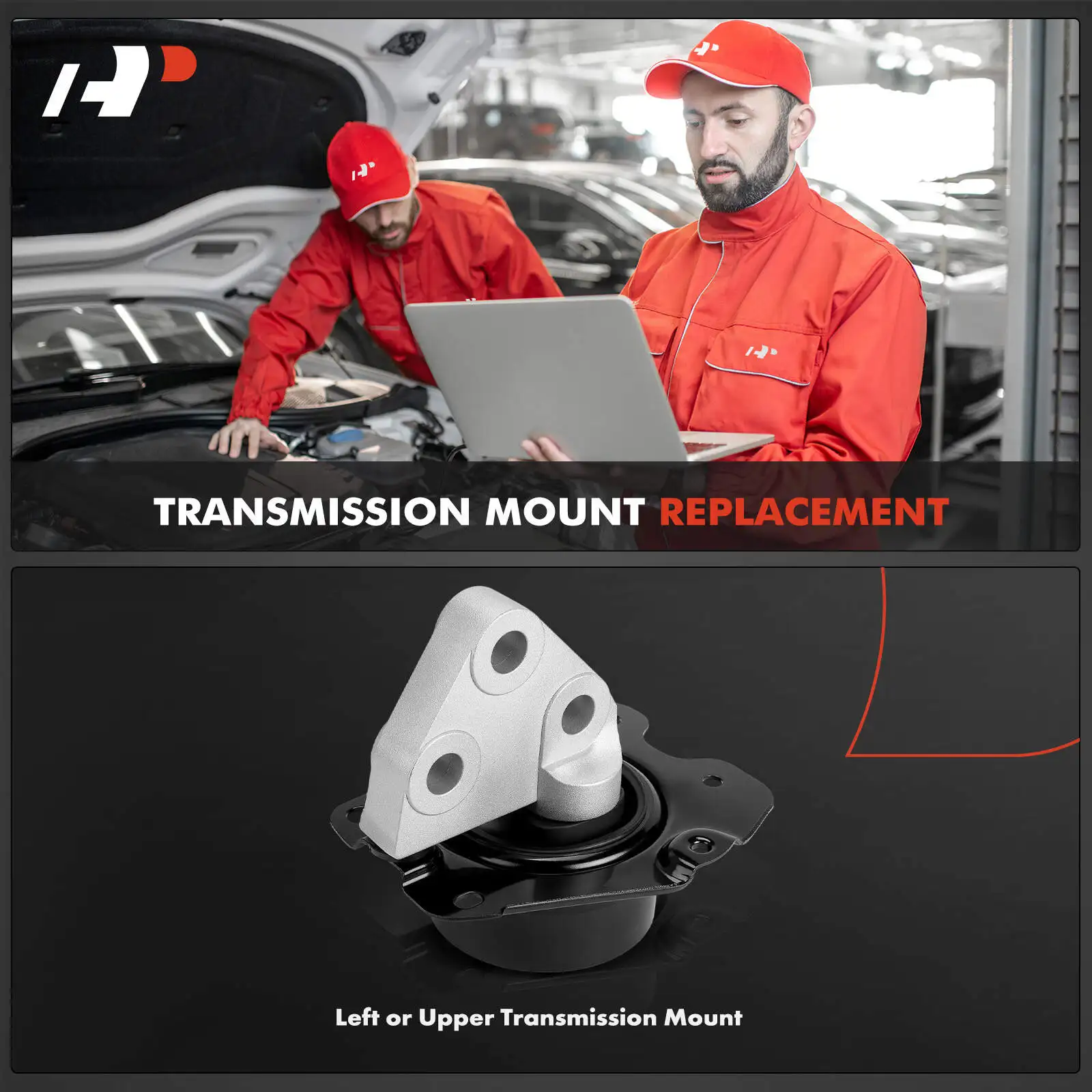 A-Premium Left or Upper Manual Transmission Mount for Chevrolet HHR 2006-2011 Cobalt 2005-2010 Pontiac G5 2007-2010 Saturn Ion