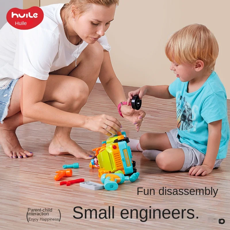 YY-Tournevis torsadé pour enfants, outils de jouets pratiques pour bébé, puzzle de camion pour garçon