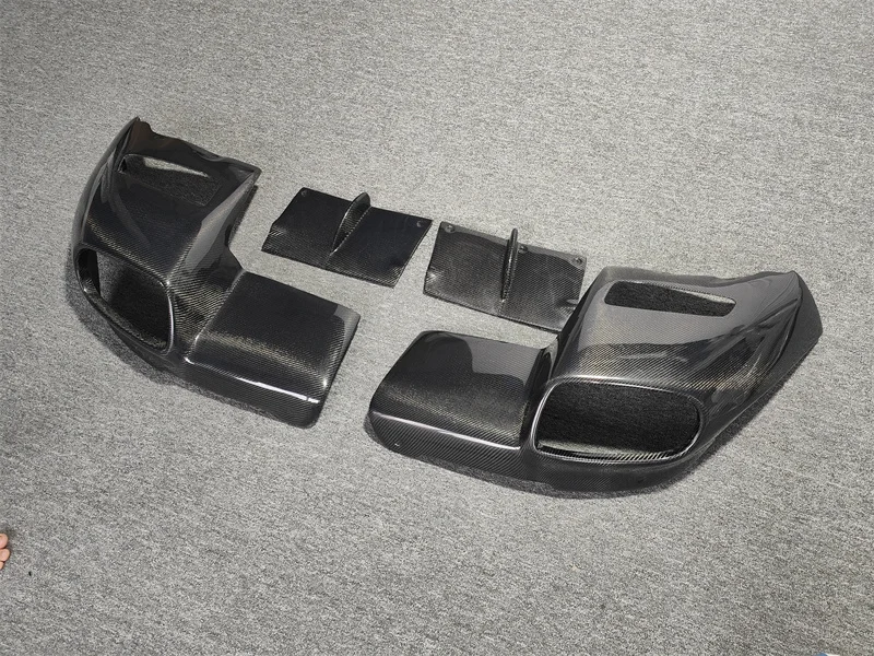 Used for Ferrari F12 Berrinetta upgrade RZ style true carbon fiber rear diffuser body kit