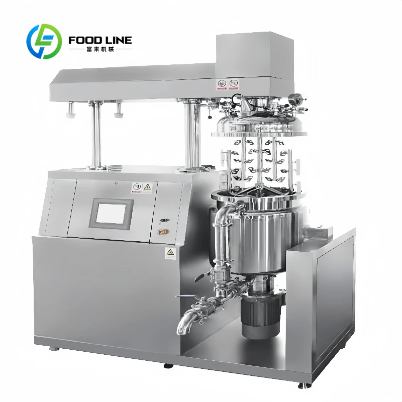 Customized High Efficiency Vacuum High Shear Homogenizer Automatic for Cosmetic Lotion Cream Processing Equipment