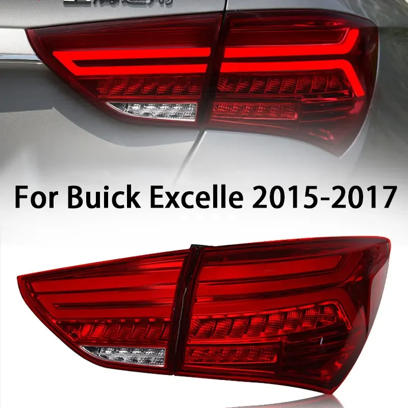 

Car Lights For Buick Excelle GT LED Back Rear Lamp Assembly 2015-2017 Year With Sequential Turning Signal Light Smoke Black