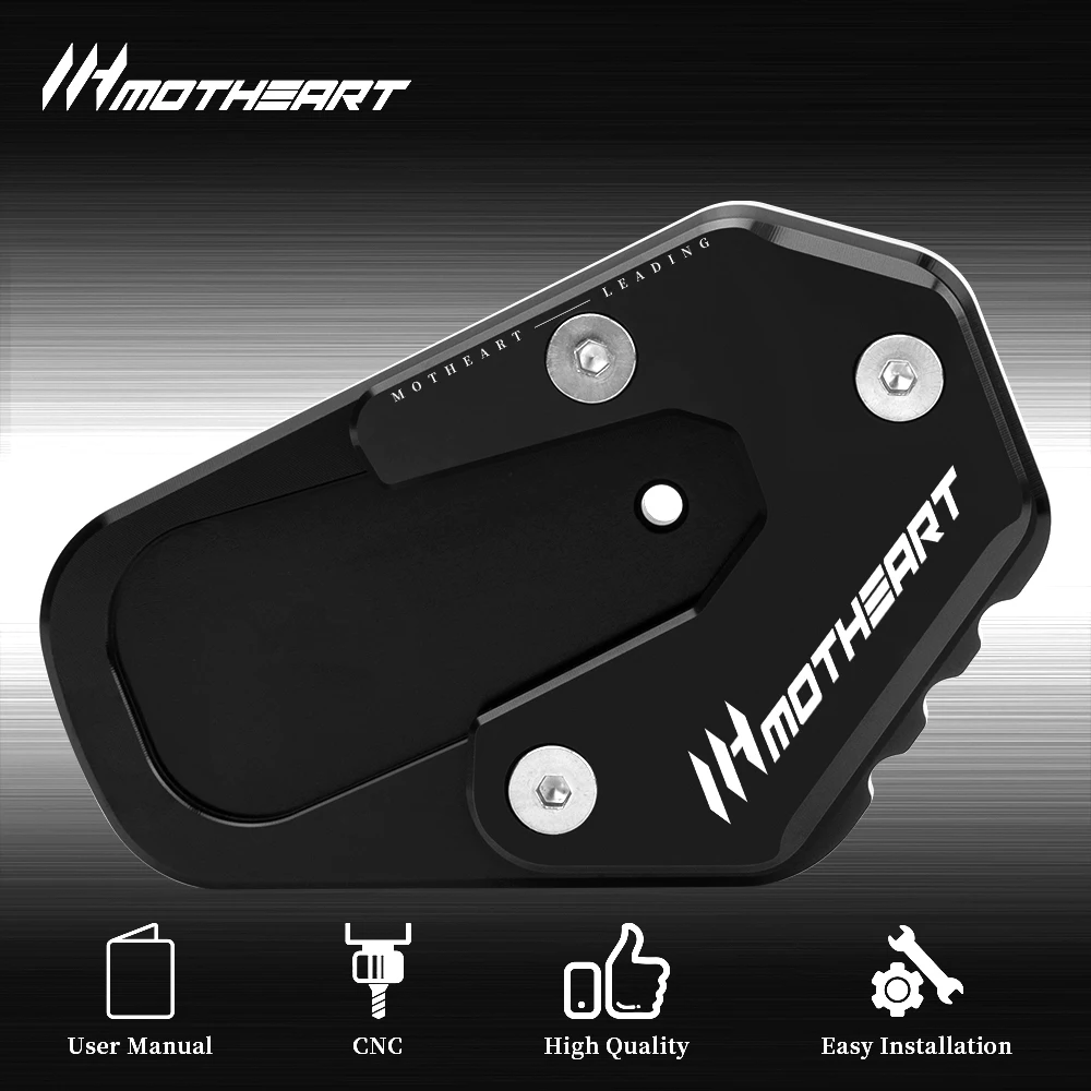 

Motorcycle Kickstand Extension Pad For R1250RS/R1250R/R1200RT LC/R1200R LC/R1200RS LC CNC Aluminum Anti-Slip Kickstand Pad