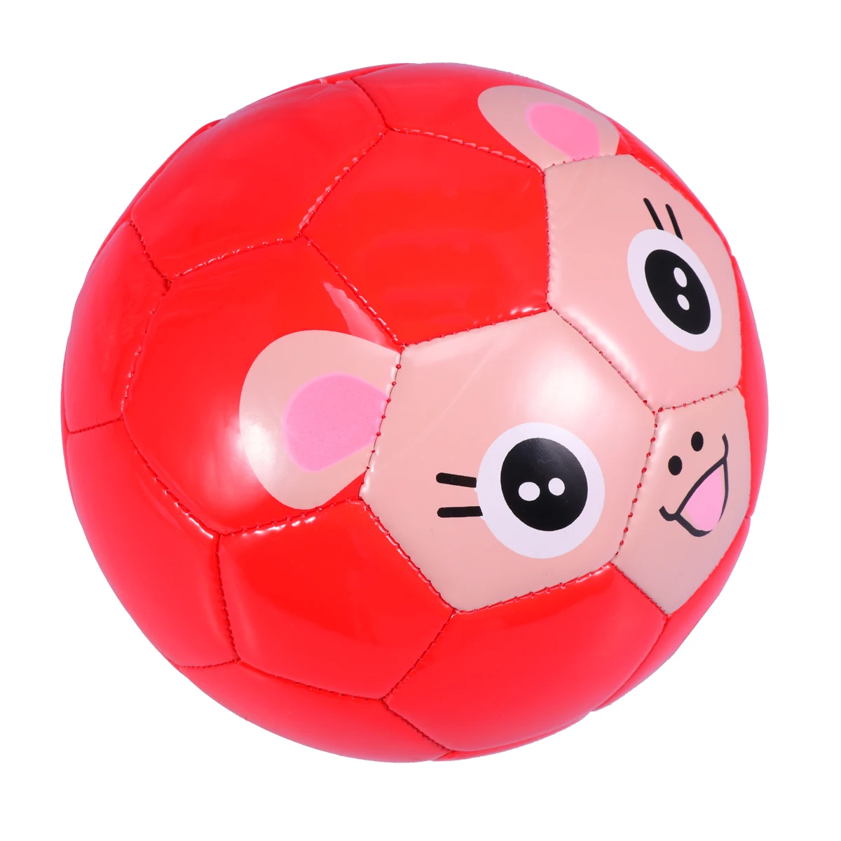 

Kids Football PVC Toy Balls for Toddlers Small Soccer Inflatable Child Bright Colors Vivid Patterns Safe Elastic Portable Size