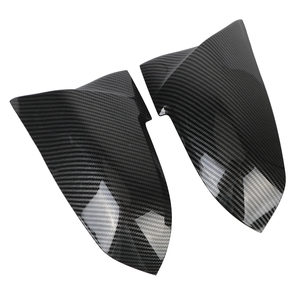 윙 사이드 미러 캡 백미러 커버, Bmw 시리즈 1 2 3 4 X M 220i 328i 420i F20 F21 F22 F23 F30 F31 F32 F33 X1 용, 2 개