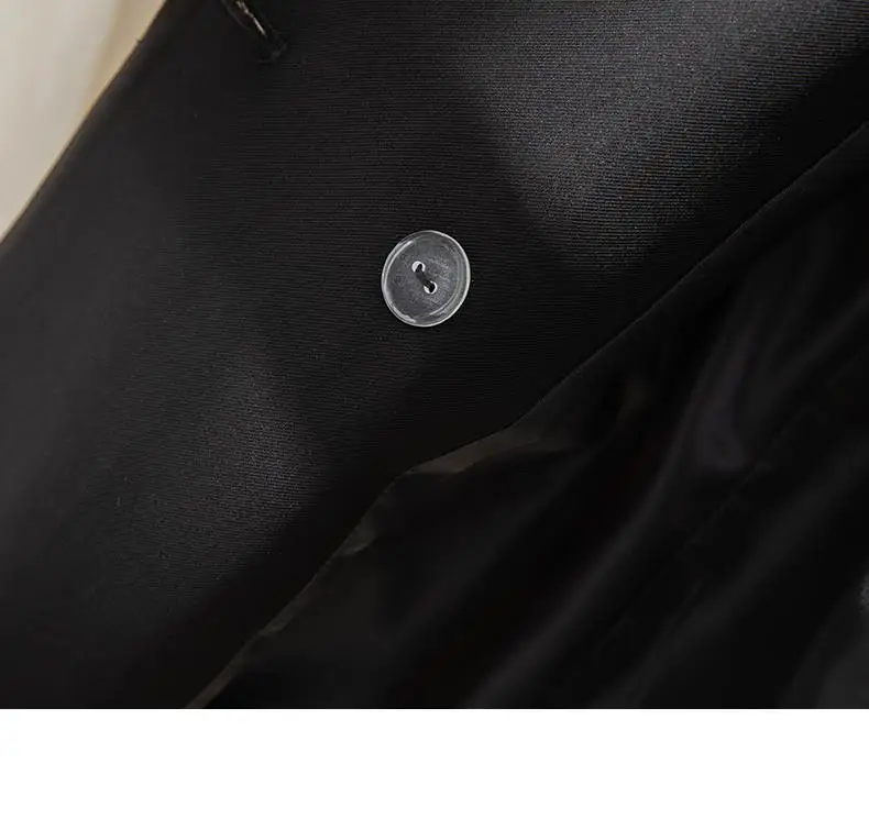 Women'S Blazer Coat Overcoat Female Occupation Autum Pear Material Check Fem Ladies' Thiened Pant Petite Placket Modern Garment