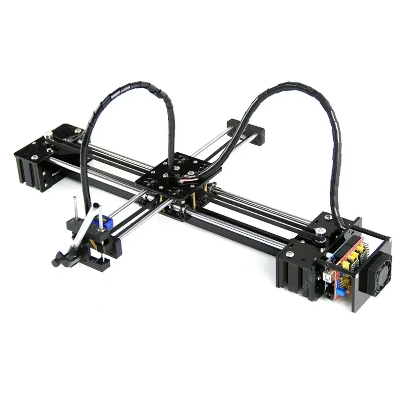 Diy ly drawbot caneta desenho robô máquina letras corexy xy-plotter robô para desenho escrita cnc v3 escudo desenho brinquedos