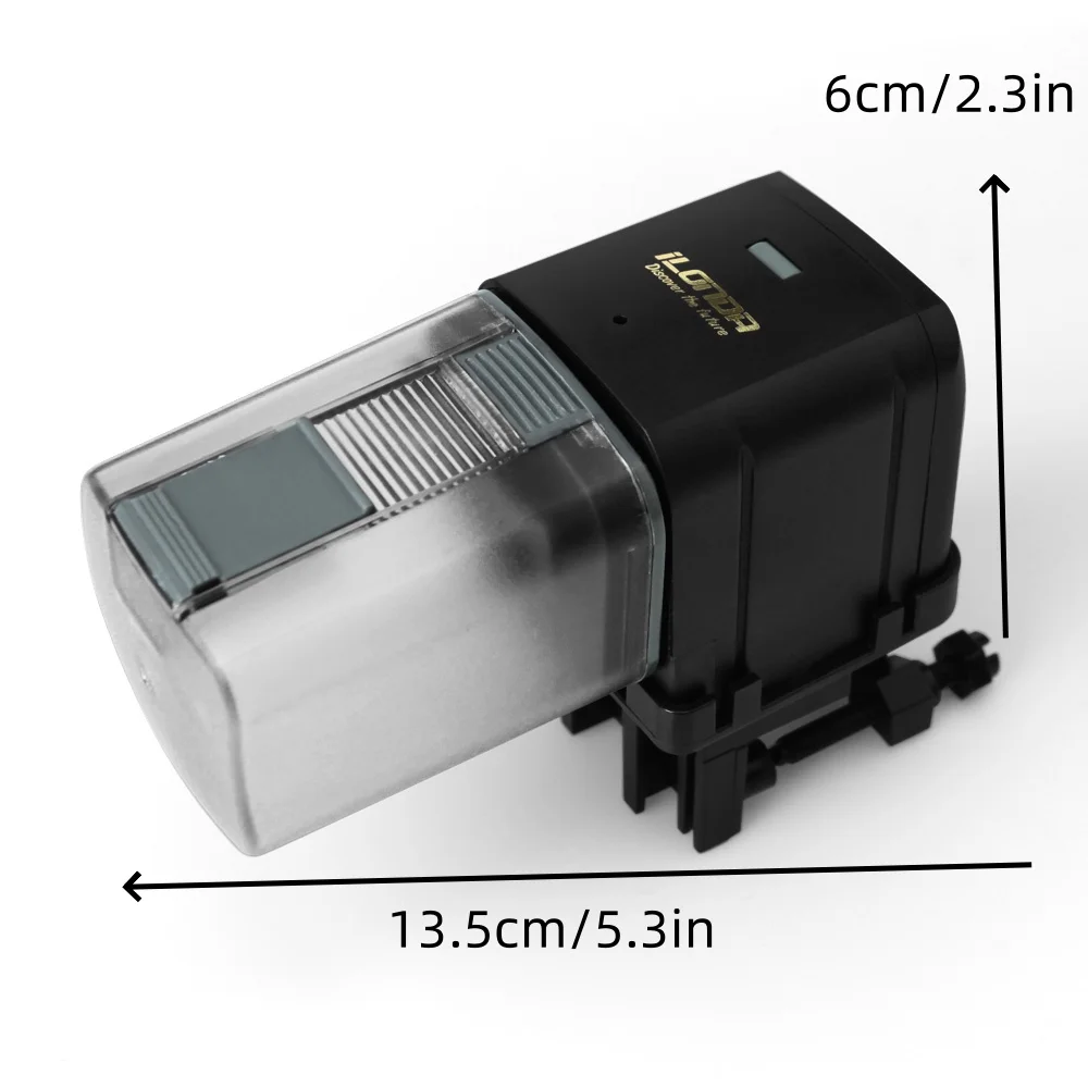 وحدة تغذية الأسماك واي فاي، وحدة تغذية الأسماك الأوتوماتيكية، منتجات المنزل الذكي، لوازم حوض السمك للتحكم المحمول مع أليكسا وجوجل هوم