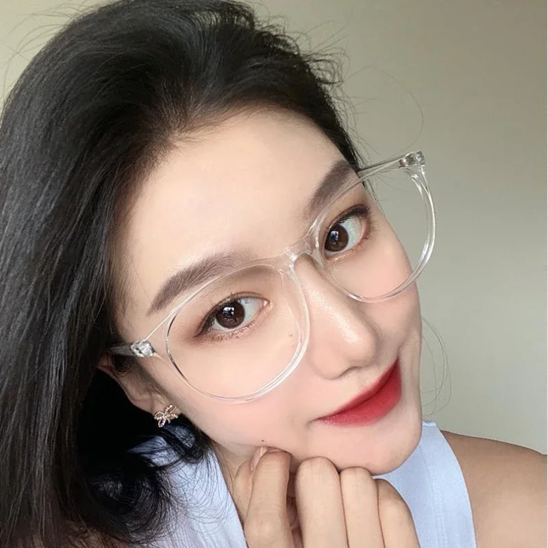 New Vintage Transparent Computer Glasses Frame Women Men Anti Blue Light Eyewear Blocking Glasses Optical Spectacle очки