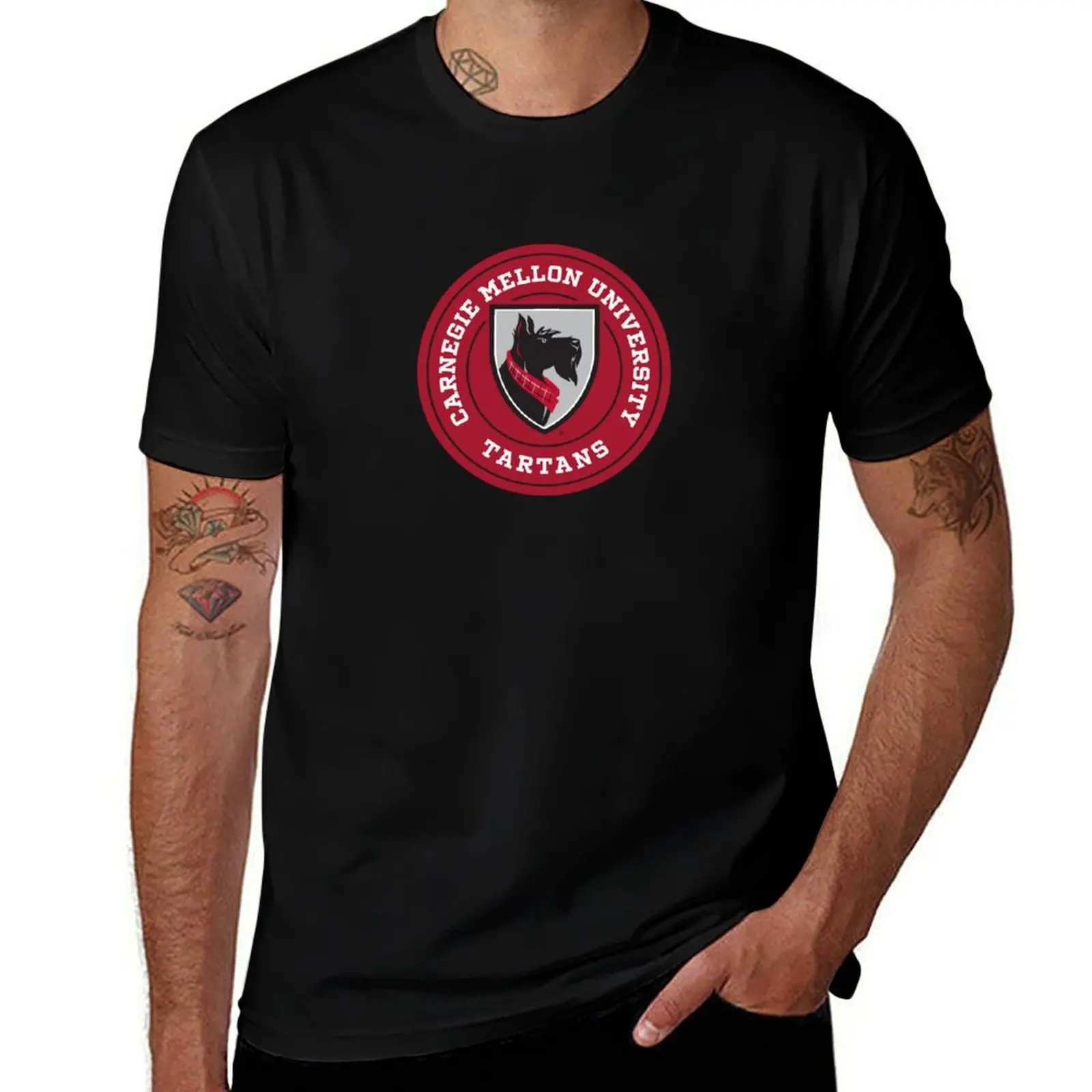 Carnegie Mellon - Tartans T-Shirt anime t shirts oversize T-Shirt
