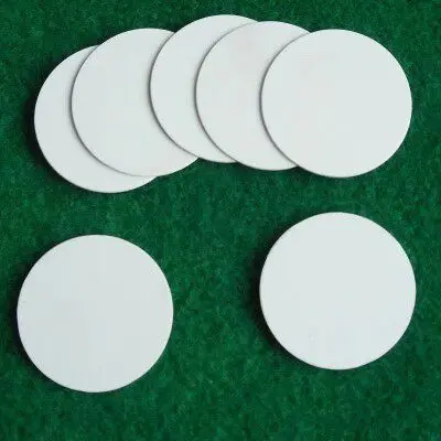PVC Sheet Dia 100-500mm Thick 2.4-14mm Thin Round Plate Circular Plate White PVC Foam Board DIY Material Customized Processing