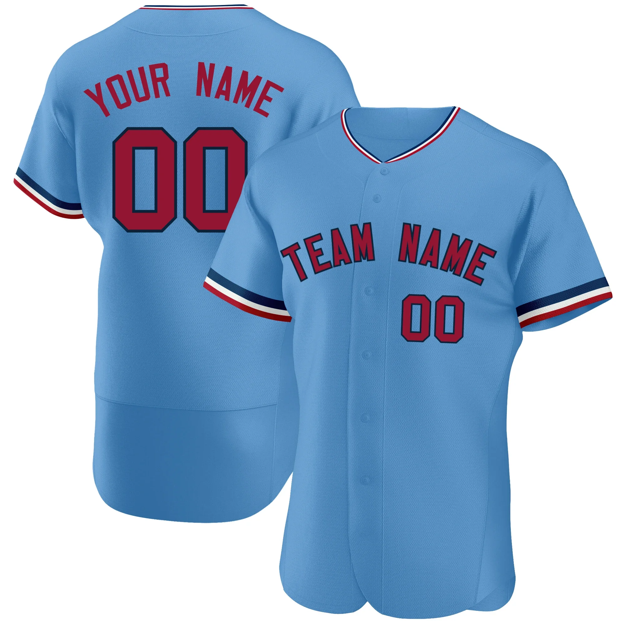 

Custom Baseball Jersey Team Name and Numbers Printing Make Your Own Athletic Game Fans Softball Uniform for Adults/Kids Big size