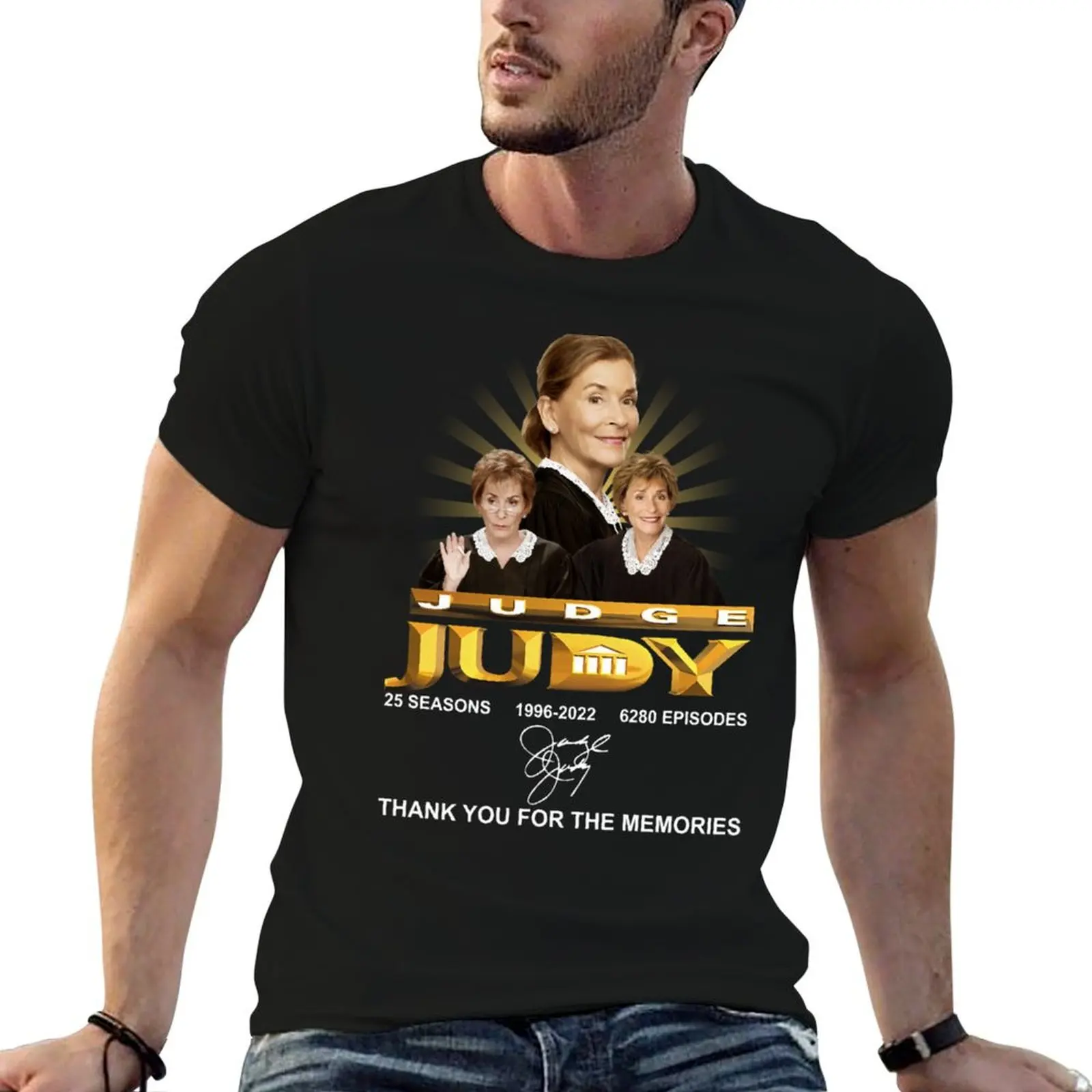 

26 years 1996 2022 Judge Judy thank you for the memories signatures. T-Shirt t shirt custom print man t shirts graphic T-Shirt