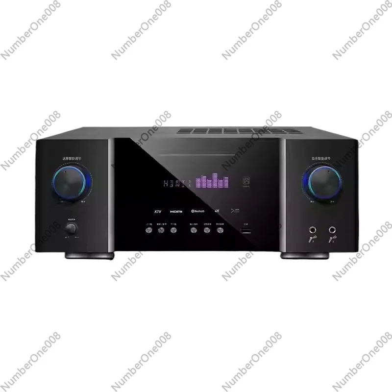Home Bluetooth 5.1 Amplifier HD Lossless Decoding High Power Karaoke Public Address Amp Professional HIFI Audio