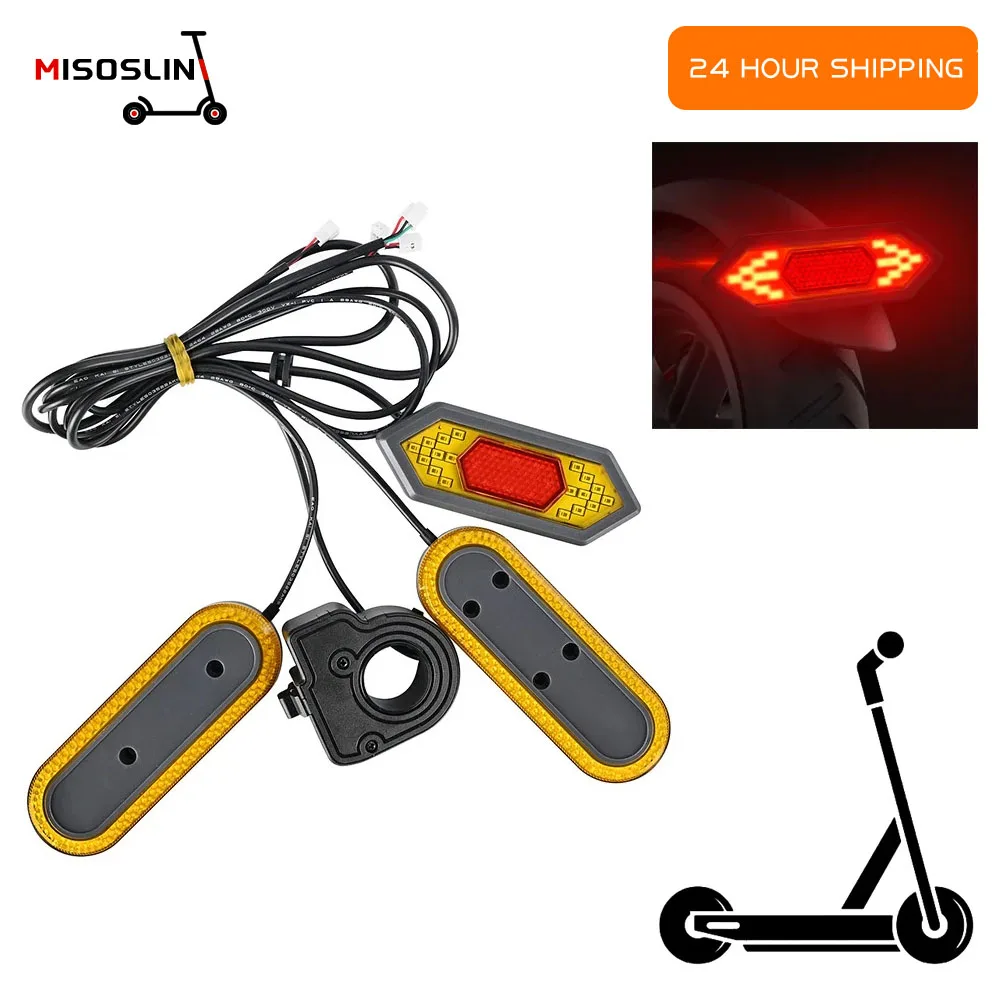 LED Turn Signal Light Electric Scooter Accessories Waterproof Universal Indicator Blinker Lamp For Xiaomi M365 Mi3 Pro Pro 2