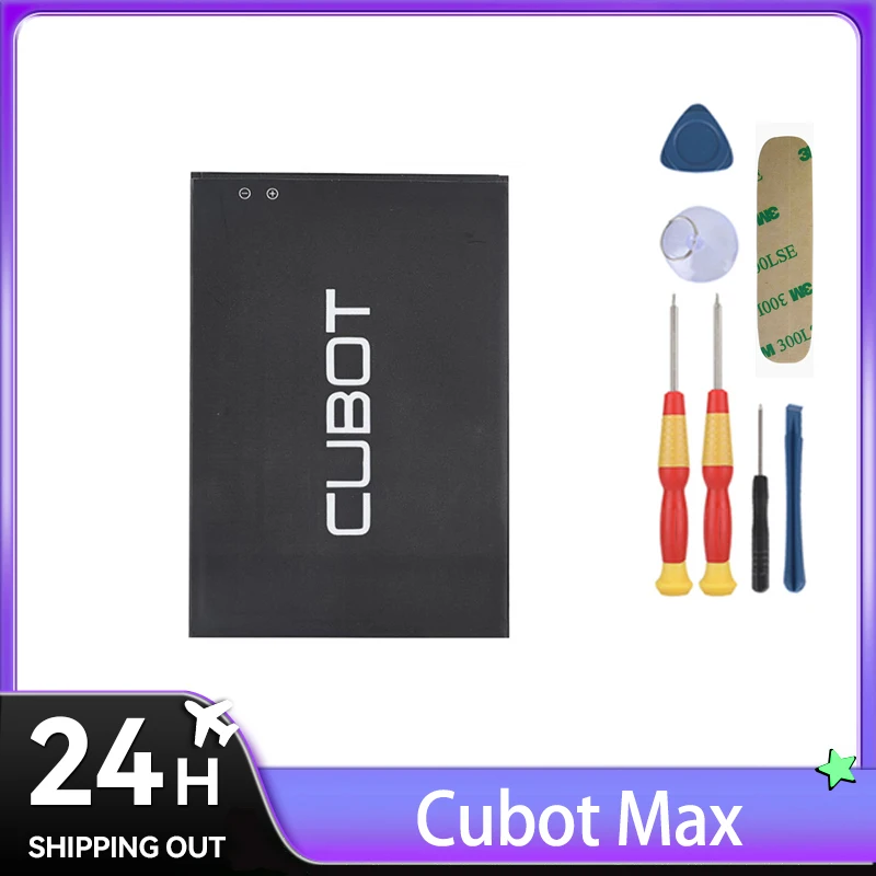 For Cubot Max/Note 9/Note 60 Cell Phone High Quality Battery With Tools