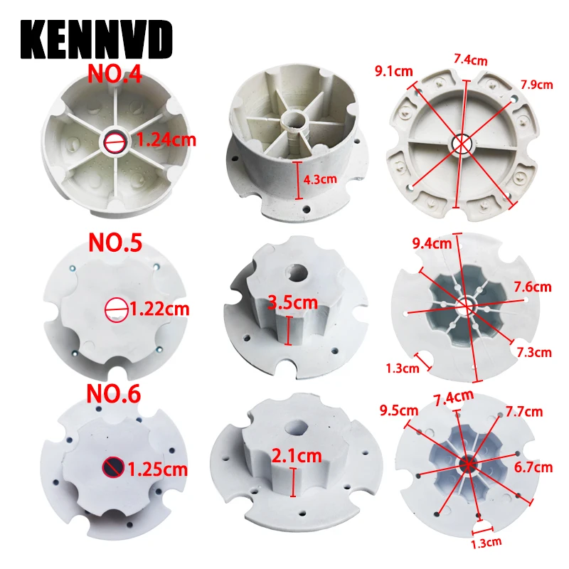 5Plum 6Plum 2PCS 어린이 전기 자동차 차량 모터 기어 박스 타이어 휠 커넥터 커플러 어댑터 클립 후크 Rcatch Union