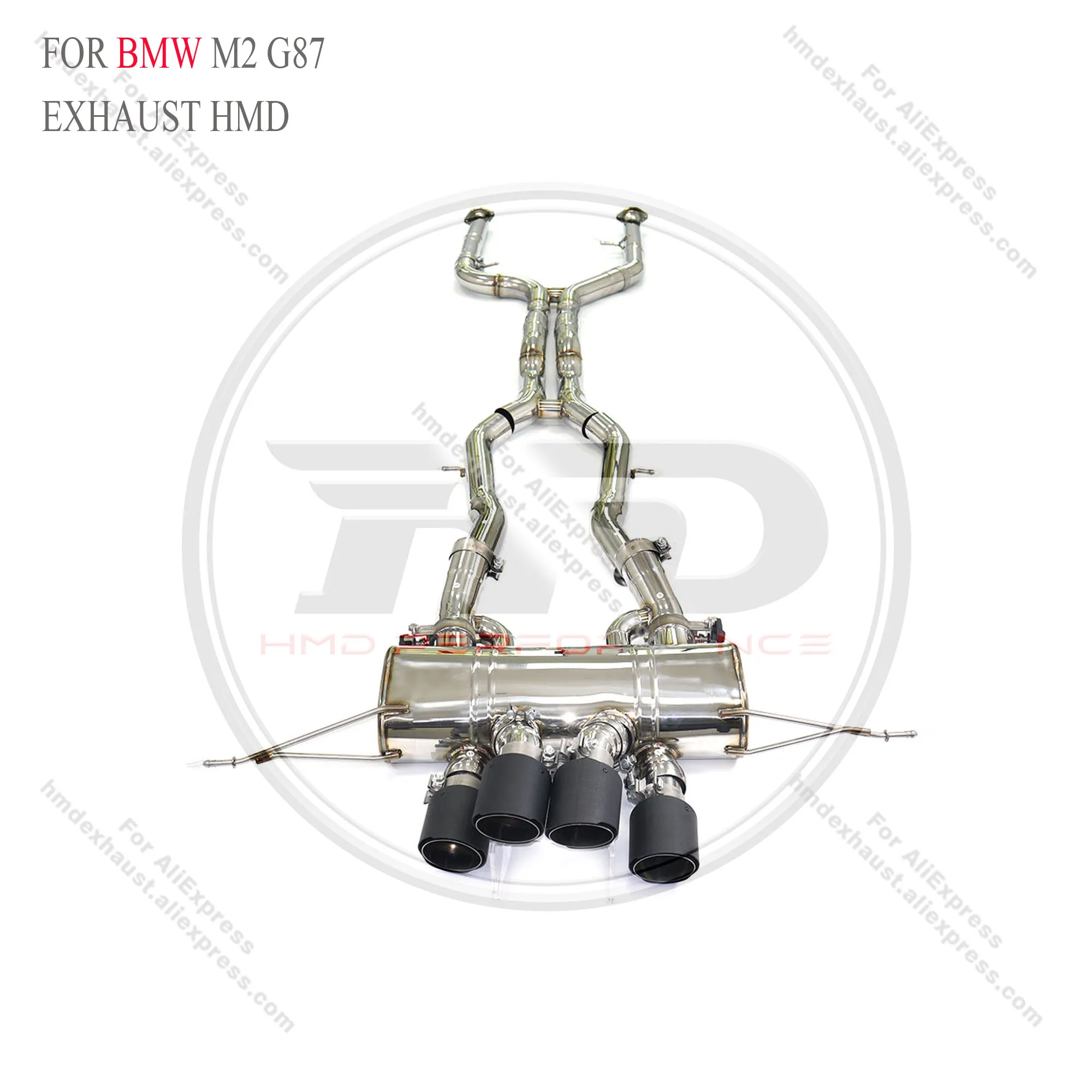 

HMD Exhaust System Catback Stainless Steel Performance for BMW M2 G87 Muffler With Valve