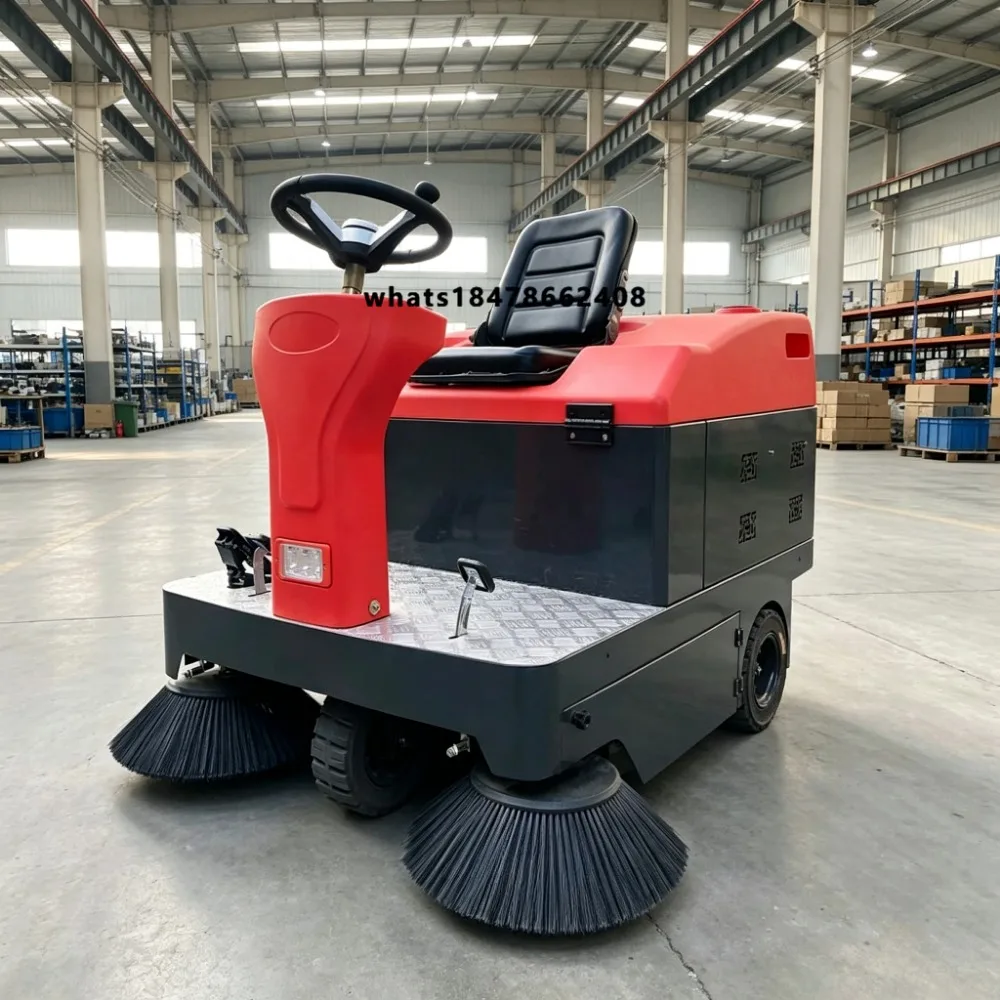 Upgraded Electric Ride on Floor Sweeper 8500m2/h High Efficiency Factory Direct Sweeper for Warehouse and Factory