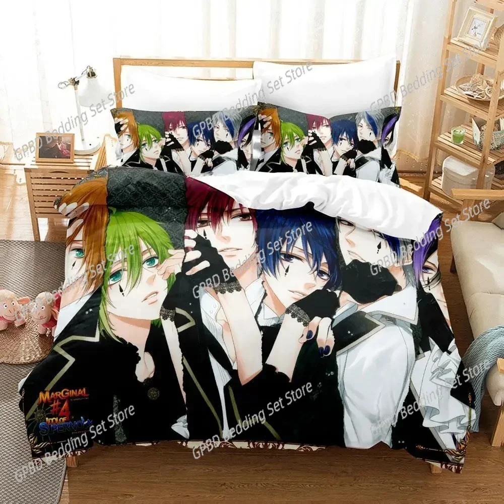 

New 3d Print Anime Marginal #4 Comfortable Duvet Quilt Cover Pillowcase Bedding Set Children Bedroom Decoration Home Textile