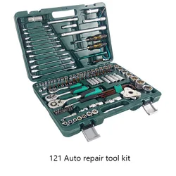 121-piece Auto Repair Tool Set Ratchet Wrench Auto Repair Universal Tool on-board Repair Kit Complete Set