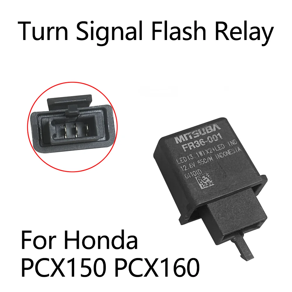 

For Honda PCX150 PCX160 PCX 150 160 Motorcycle Accessories Adjustable Frequency LED Electronic Turn Signal Lights Flash Relay